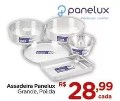 Oferta de Panelux - Assadeira por R$28,99 em Carrefour