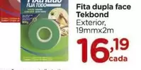 Oferta de 19 - Fita Dupla Face por R$16,19 em Carrefour