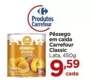 Oferta de Carrefour - Pêssego Em Calda Classic por R$9,59 em Carrefour