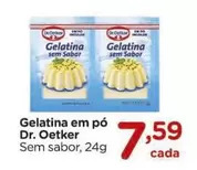 Oferta de Dr. Oetker - Gelatina Em Pó por R$7,59 em Carrefour