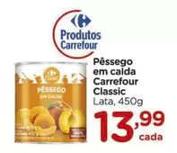 Oferta de Carrefour - Pêssego Em Calda Classic por R$13,99 em Carrefour