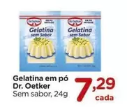 Oferta de Dr. Oetker - Gelatina Em Pó por R$7,29 em Carrefour