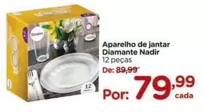 Oferta de De   - Aparelho De Jantar por R$79,99 em Carrefour