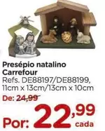 Oferta de Carrefour - Presépio Natalino por R$22,99 em Carrefour