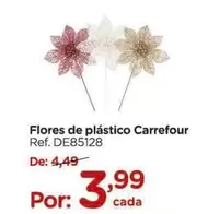 Oferta de Carrefour - Flores De Plástico por R$3,99 em Carrefour