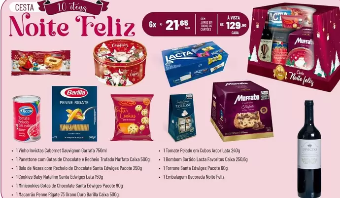 Oferta de Feliz - Cesta Noite em Super Muffato