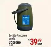 Oferta de Soprano - Botjião Atacama Verde por R$39,99 em Super Muffato