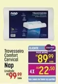 Oferta de Comfort - Travesseiro  Cervical por R$99,99 em Super Muffato