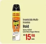 Oferta de Raid - Inseticida Multi-Insetos por R$15,98 em Super Muffato