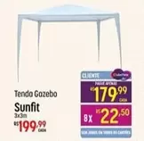 Oferta de Sunfit - Tenda Gazebo por R$179,99 em Super Muffato