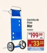 Oferta de Mor - Carrinho De Praia por R$199,99 em Super Muffato