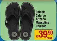 Oferta de Arizono - Chinelo Castargo por R$39,9 em Max Atacadista