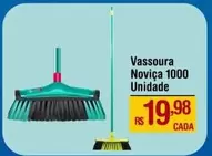 Oferta de Noviça - Vassoura  1000 Unidade por R$19,98 em Max Atacadista