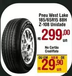 Oferta de De   - Pneu West Lake 185/65r15 88h Z-108 por R$299 em Max Atacadista