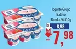 Oferta de GREGO - Logurte Grego Batavo por R$7,98 em Supermercados BH