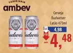 Oferta de Cerveja - Cerveja Budweiser por R$4,98 em Supermercados BH