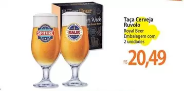 Oferta de Ruvolo - Taça Cerveja por R$20,49 em Atacadão