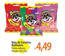 Oferta de Bubbaloo - Bala De Gelatina por R$4,49 em Atacadão