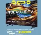 Oferta de 55 - Tv 65" 4k Uhd Tv por R$2699,99 em DB Supermercados