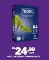 Oferta de Report - Papel M por R$24,99 em DB Supermercados