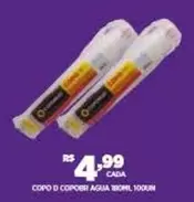 Oferta de Copo D Copobar Agua por R$4,99 em DB Supermercados