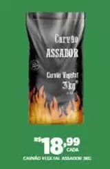 Oferta de Carvao Assador por R$18,99 em DB Supermercados