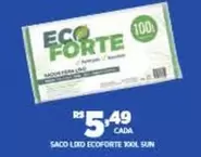 Oferta de Eco - forte - Saco Lito por R$5,49 em DB Supermercados