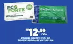 Oferta de Forte - Salco Litro Ecolverte por R$12,99 em DB Supermercados