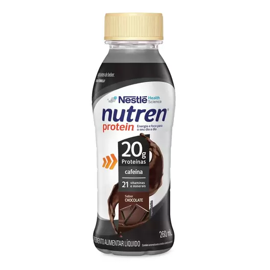 Oferta de Suplemento Alimentar Nutren Protein Sabor Chocolate 260ml por R$15,49 em Drogal