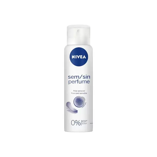 Oferta de Desodorante Antitranspirante Aerosol Nivea Sem Perfume 150ml por R$11,19 em Drogal