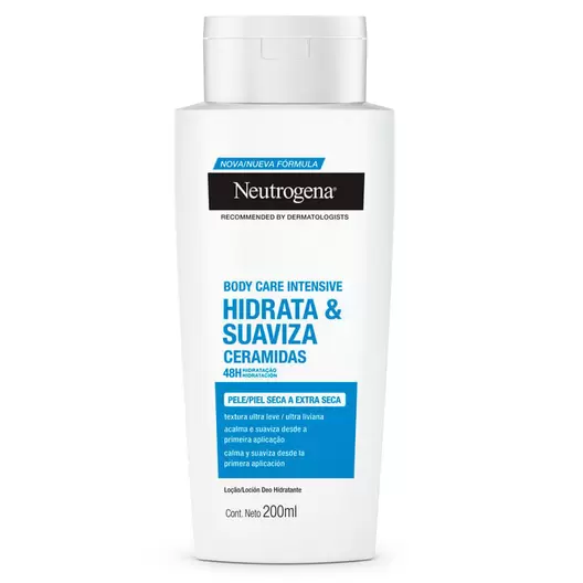 Oferta de Hidratante Corporal Neutrogena Body Care Intensive Hidrata & Suaviza 200ml por R$20,39 em Drogal