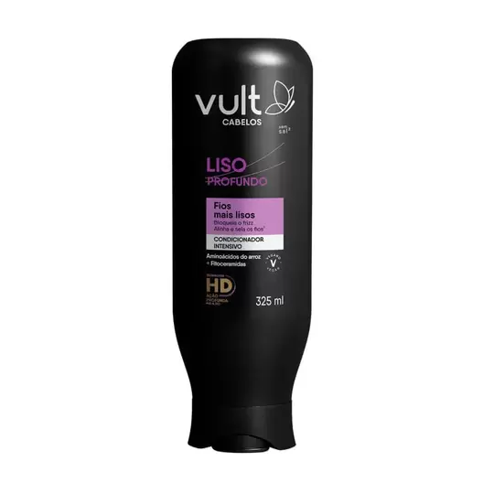 Oferta de Condicionador Intensivo Vult Cabelos Liso Profundo 325ml por R$20,69 em Drogal