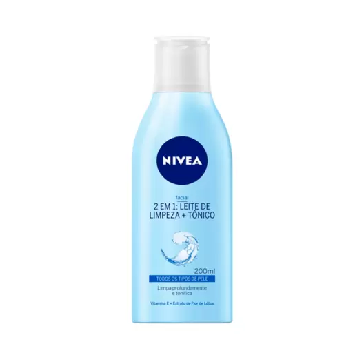 Oferta de Loção 2 em 1: Leite de Limpeza + Tônico Nivea 200ml por R$23,89 em Drogal