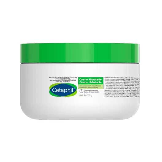 Oferta de Creme Hidratante Cetaphil Pele Seca e Sensível 250g por R$49,89 em Drogal