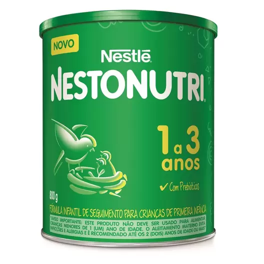 Oferta de Fórmula Infantil Nestonutri 1 a 3 Anos 800g por R$55,99 em Drogal