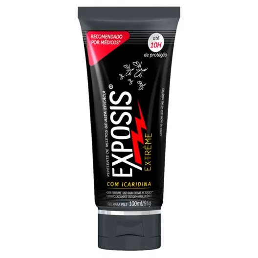 Oferta de Repelente Exposis Extrême Gel 100ml por R$57,89 em Drogal