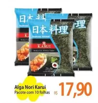 Oferta de Sabor - Alga Nori Karui por R$17,9 em Atacadão