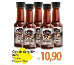 Oferta de Karui - Óleo De Gergelim por R$10,9 em Atacadão