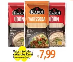 Oferta de Udon - Macarrão Udon/ Yakissoba por R$7,99 em Atacadão