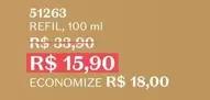 Oferta de O boticario - Refil por R$18,9 em O Boticário