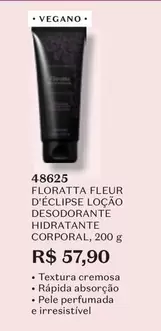 Oferta de Floratta - Fleur D'éclipse Loção Desodorante Hidratante Corporal por R$57,9 em O Boticário