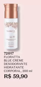 Oferta de Floratta - Blue Creme Desodorante Hidratante Corporal por R$59,9 em O Boticário