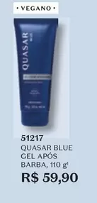 Oferta de Quasar - Blue Gel Após Barba por R$59,9 em O Boticário