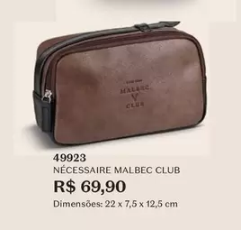 Oferta de Malbec - Nécessaire Club por R$69,9 em O Boticário