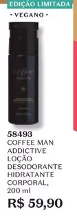 Oferta de O boticario - Coffee Man Additive Loção Desodorante Hidratante Corporal por R$59,9 em O Boticário