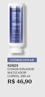 Oferta de Match - Condicionador Matizador Loiros por R$46,9 em O Boticário