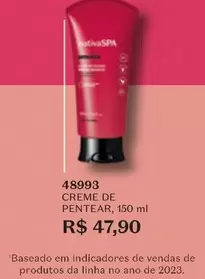 Oferta de De   - Creme De Pentear por R$47,9 em O Boticário