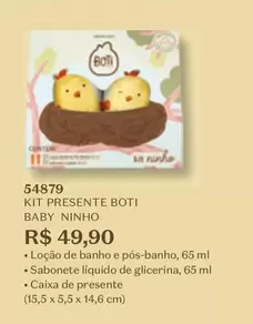 Oferta de Boti - Kit Presente por R$49,9 em O Boticário