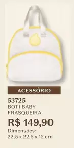 Oferta de O boticario - Soft Boti Baby Frasqueira por R$149,9 em O Boticário