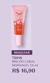 Oferta de O boticario - Brilho Labial Morango por R$16,9 em O Boticário